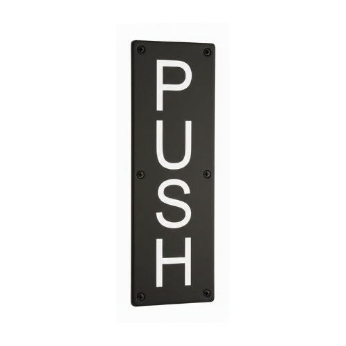 Robustline Door Push Plate (only Plate) for Commercial Door Use Premium Hardware for Door Cabinet Window Furniture and Interior Use